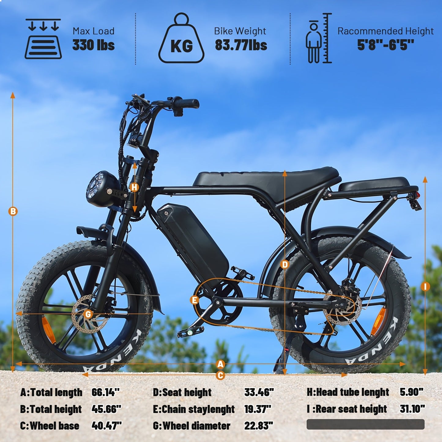 1 - Pedal /Electric Bike - Heavy - Duty All - Terrain 20" Tire Electric Mountain Bike with 740W Motor, 48V 15Ah Removable Battery, 7 - Speed Gear System, Front/Rear Disc Brakes, Global Voltage 100 - 240V, Global Plug Compatibility, All - Walmarkettt.com