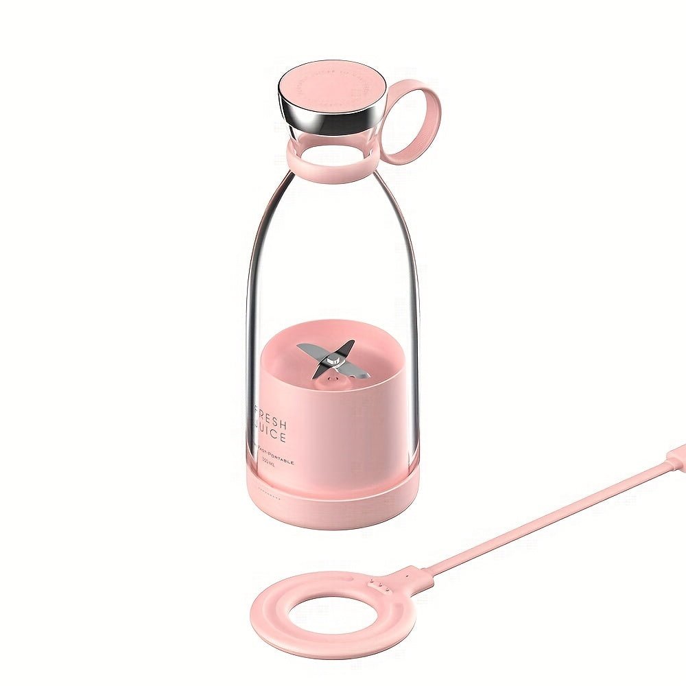 11.83oz Portable Electric Wireless Mini Fruit Blender Juicer - Perfect for On - the - Go! - Walmarkettt.com