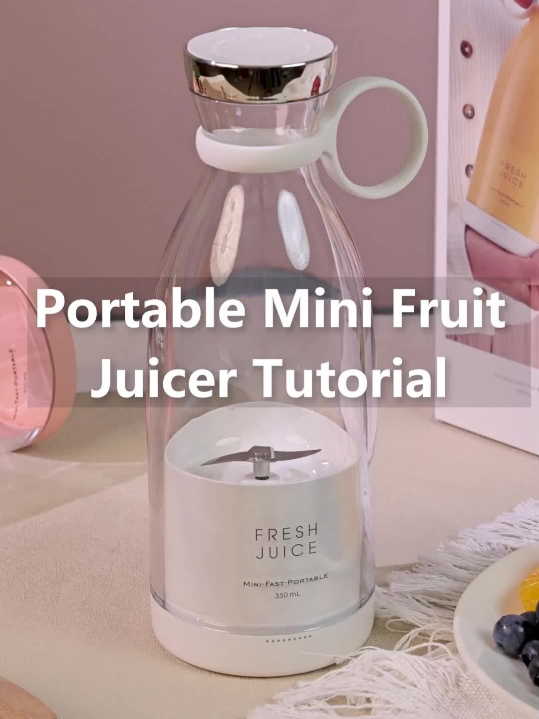 11.83oz Portable Electric Wireless Mini Fruit Blender Juicer - Perfect for On - the - Go! - Walmarkettt.com