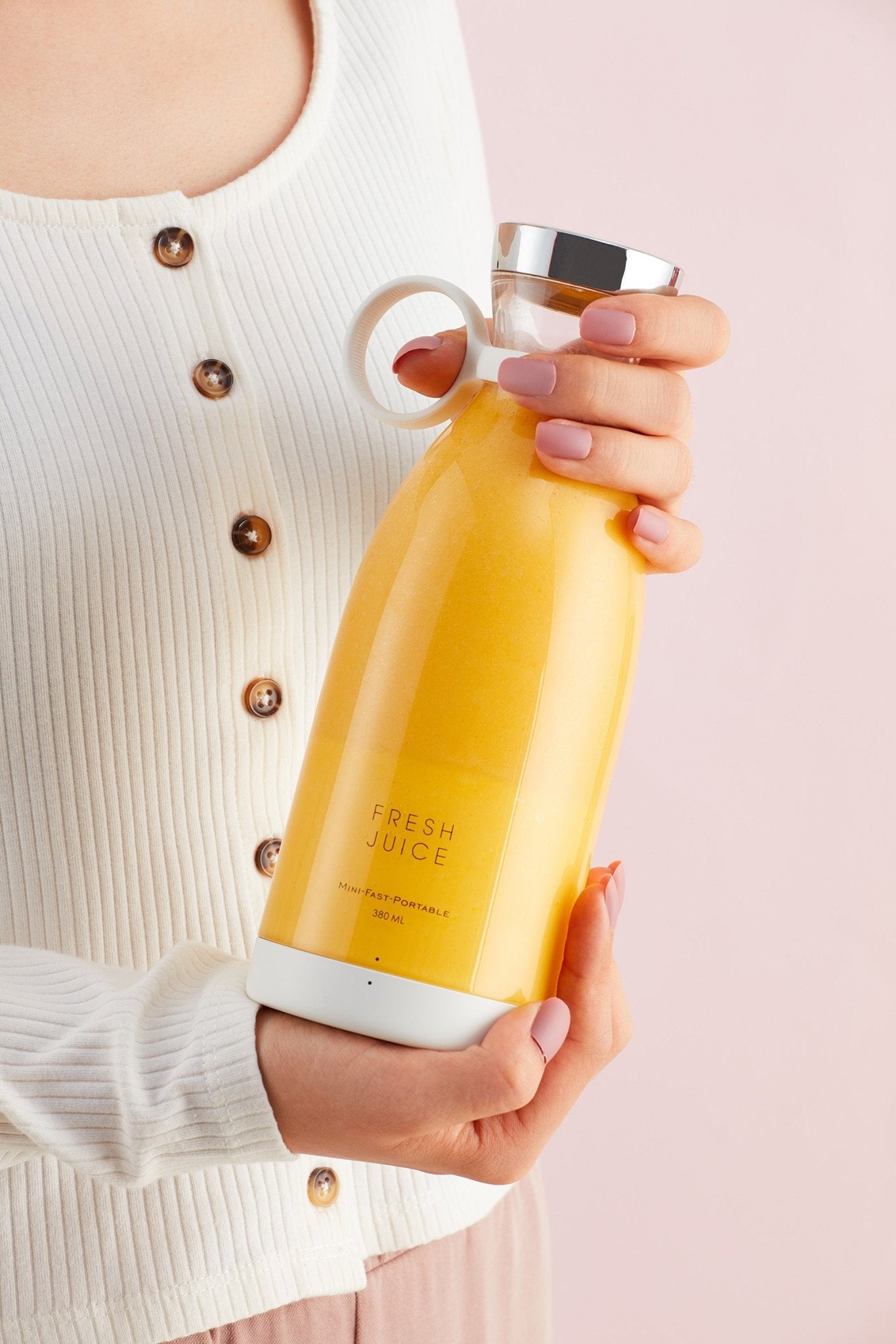 11.83oz Portable Electric Wireless Mini Fruit Blender Juicer - Perfect for On - the - Go! - Walmarkettt.com