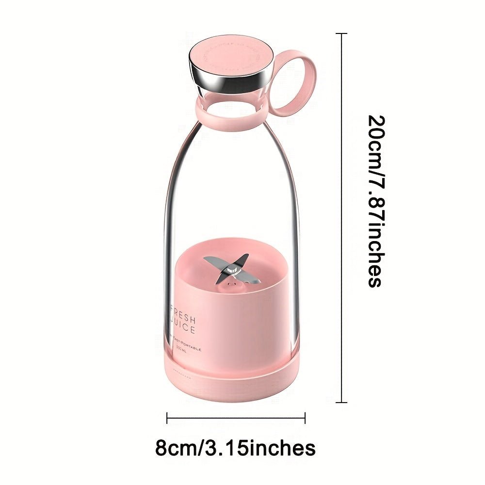 11.83oz Portable Electric Wireless Mini Fruit Blender Juicer - Perfect for On - the - Go! - Walmarkettt.com