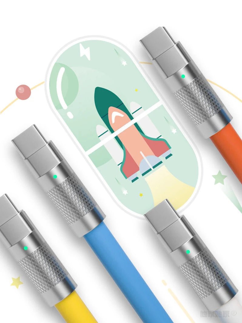 120w 6a Super Fast Charge PD Type C Liquid Silicone Cable Quick Charge 1M 2M Usb Cable Usb C to C Charger Cable - Walmarkettt.com