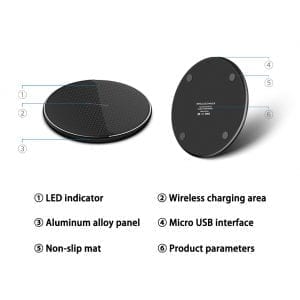 15W Fast Wireless Charger Pad - Walmarkettt.com
