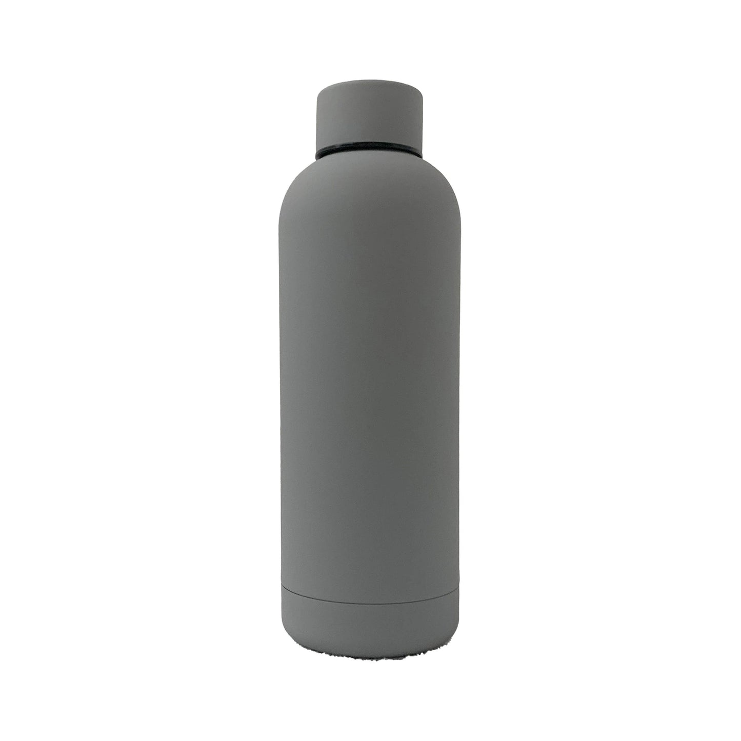 17oz Rubber Vacuum Insulated Stainless Steel Water Bottle - Walmarkettt.com