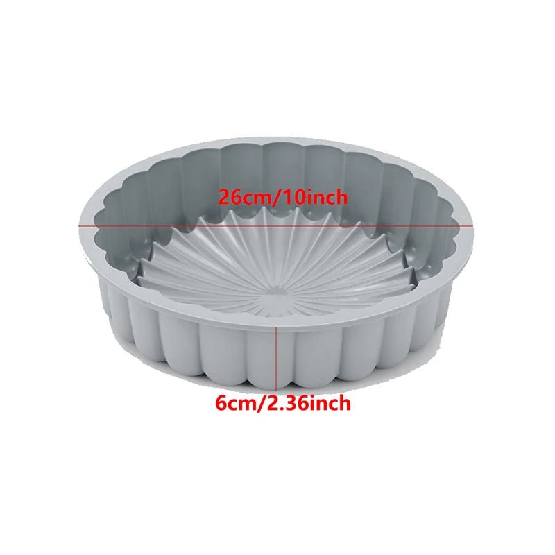 1Pcs Silicone Air Fryer Oven Baking Tray Pizza Fried Chicken Basket Pad Air - fryer Pot Food Plate Reusable Airfryer Pan Liner - Walmarkettt.com