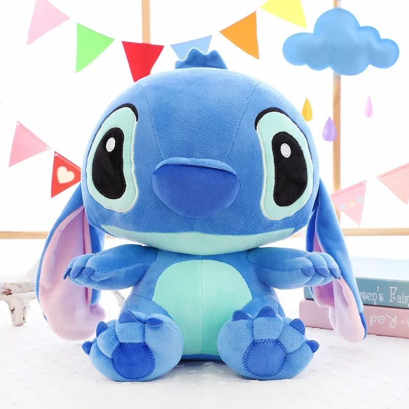 20 - 60cm Giant Size Lilo & Stitch Couple Models Cartoon Stuffed Plush Anime Plushs Toys Pendant Toy Pillow Kids Birthday Gift - Walmarkettt.com