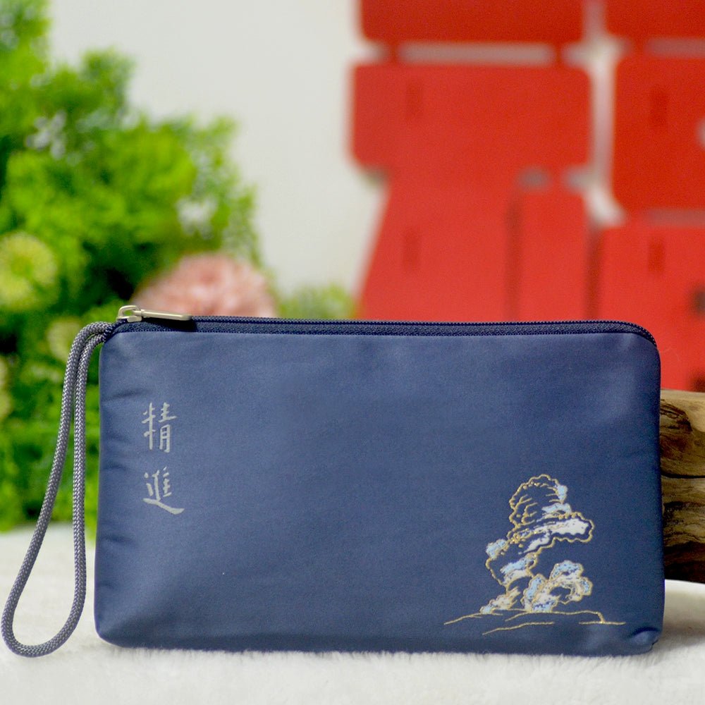 2024 Women's Medium Mobile Phone Bag Chinese Coin Purse Women's Clutch Bag Zipper Coin Bag Card Holder Short - Walmarkettt.com