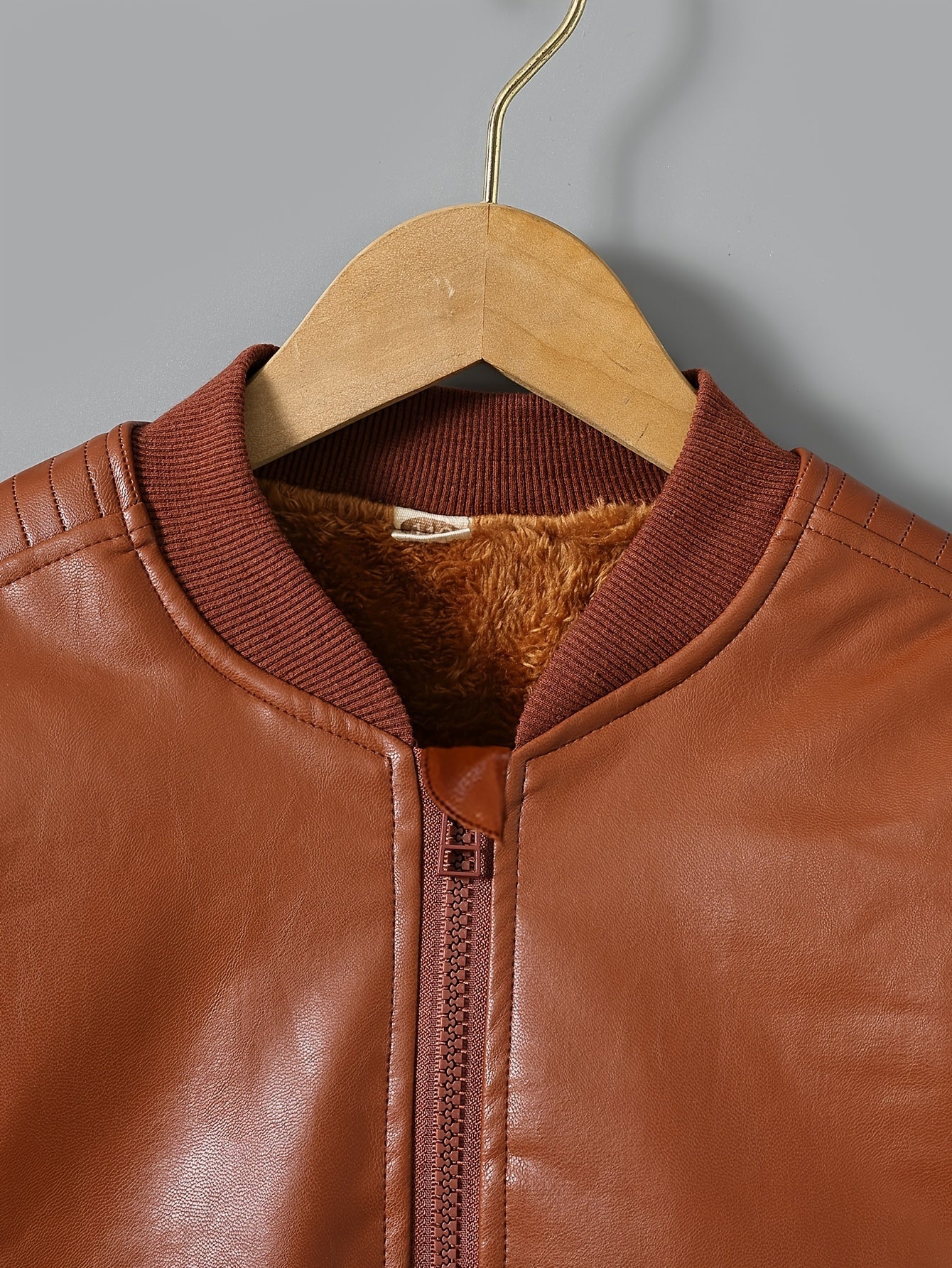 2025 Autumn Winter New Boys' Fleece - Lined Zip - Up Jacket - Walmarkettt.com