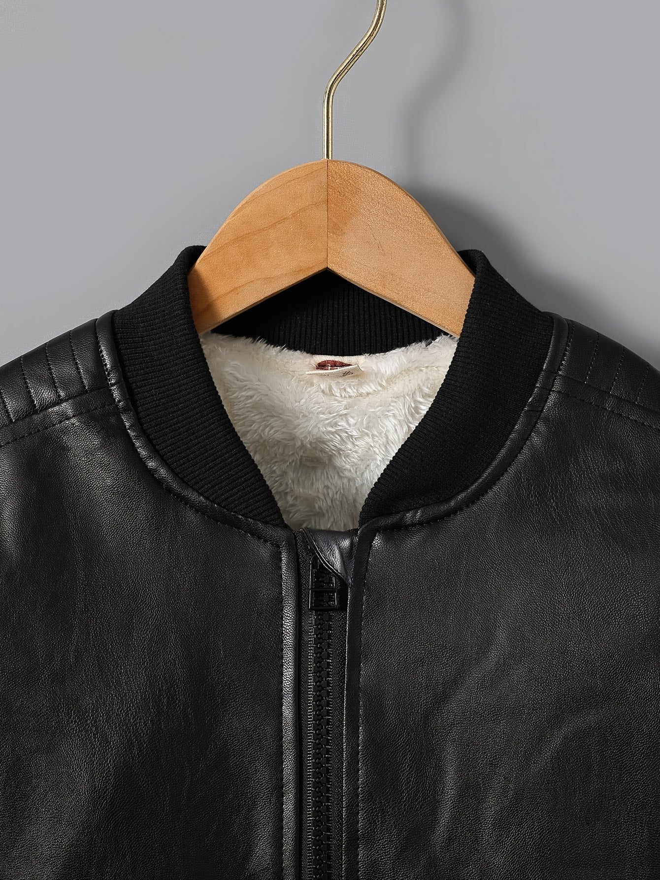 2025 Autumn Winter New Boys' Fleece - Lined Zip - Up Jacket - Walmarkettt.com