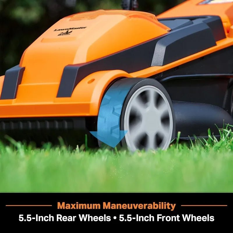 24VMWBL 24V Max 13 - inch Cordless Lawn Mower And Cordless Leaf Blower Combo With 2x4.0Ah Batteries And Charger - Walmarkettt.com