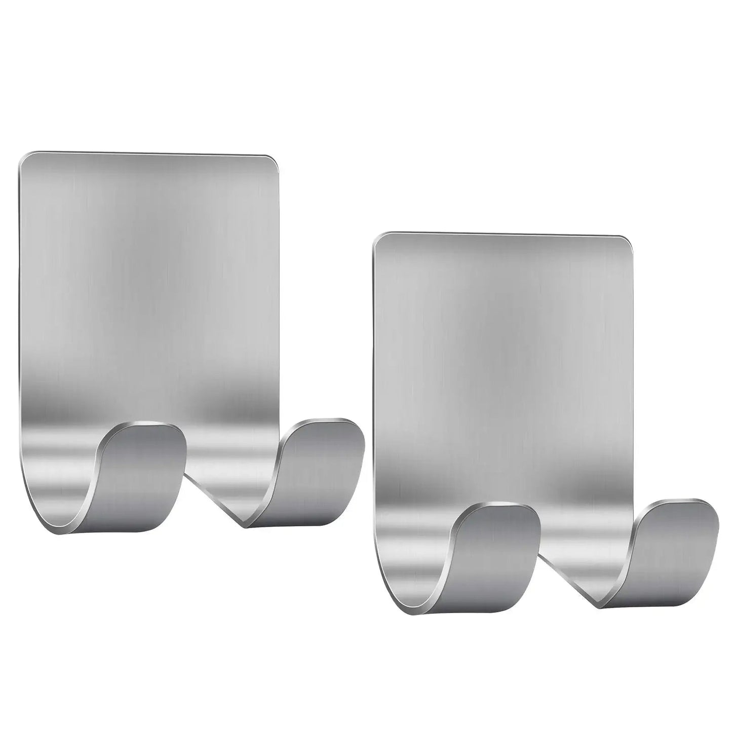 2pcs Razor Holder Stainless Steel Men Shaving Shaver Razor Stand Shelf Shaving Razor Storage Rack Bathroom Hook Organizer - Walmarkettt.com