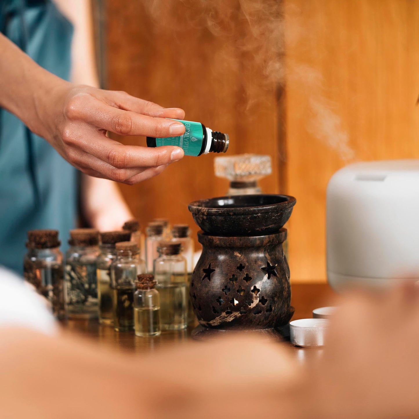 3 Pack Aromatherapy Essential oils (Lavender, Eucalyptus, Frankincense) - Walmarkettt.com