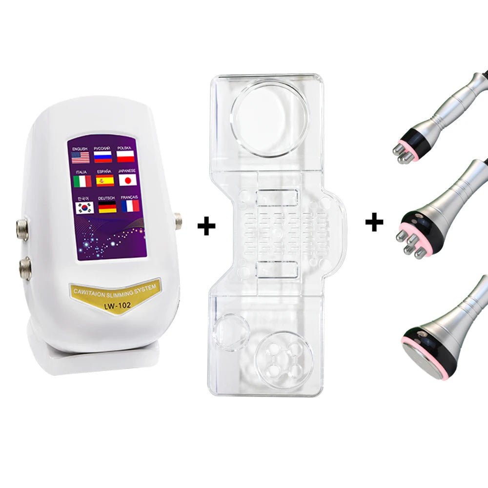 40K Cavitation Ultrasonic Body Slimming Machine Beauty Device Facial Massager Skin Tighten Face Lifting Skin Care Tool - Walmarkettt.com