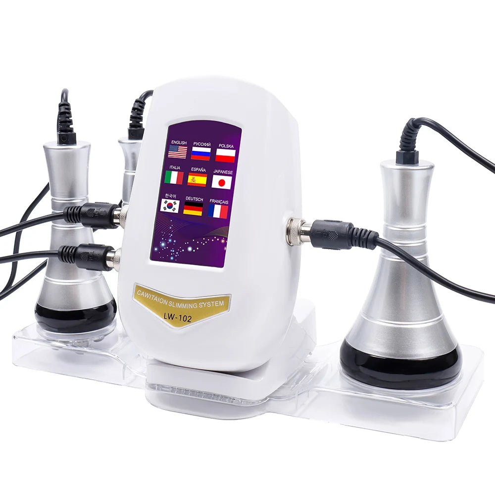 40K Cavitation Ultrasonic Body Slimming Machine Beauty Device Facial Massager Skin Tighten Face Lifting Skin Care Tool - Walmarkettt.com
