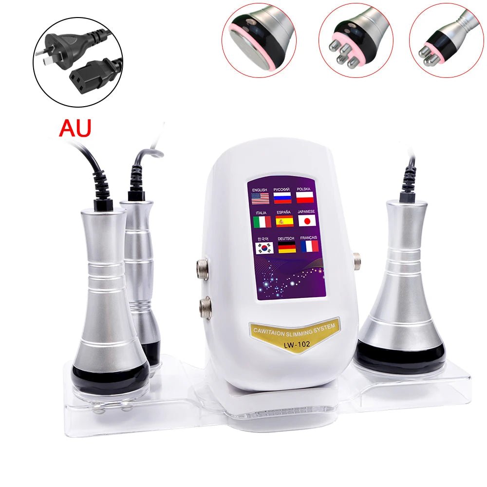 40K Cavitation Ultrasonic Body Slimming Machine Beauty Device Facial Massager Skin Tighten Face Lifting Skin Care Tool - Walmarkettt.com