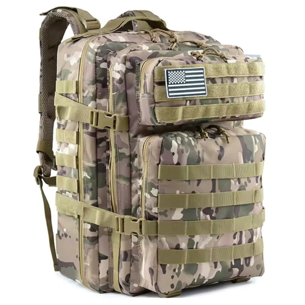 42L Tactical Backpack Bag with USA Patch - Walmarkettt.com
