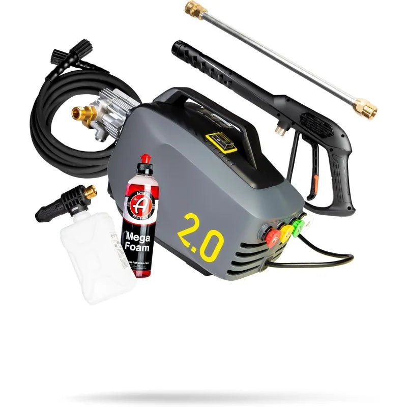 Active Pressure Washer 2.0 & Mega Foam Car Soap (5 Item) Powerful, Lightweight, Portable Electric Pressure Washer Sprayer - Walmarkettt.com
