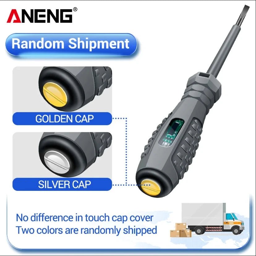 ANENG B05 Word/cross Strong Torque Highlight Screwdriver Meter Sensor Tester Pen Zero Live Detector with Indicator Electric Tool - Walmarkettt.com