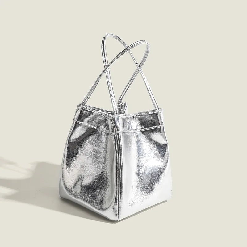 Bag For Women's New Trendy Fashion Multi - purpose Casual Small Square Bag Bucket Bag Niche Simple Shoulder Bag Handbag - Walmarkettt.com