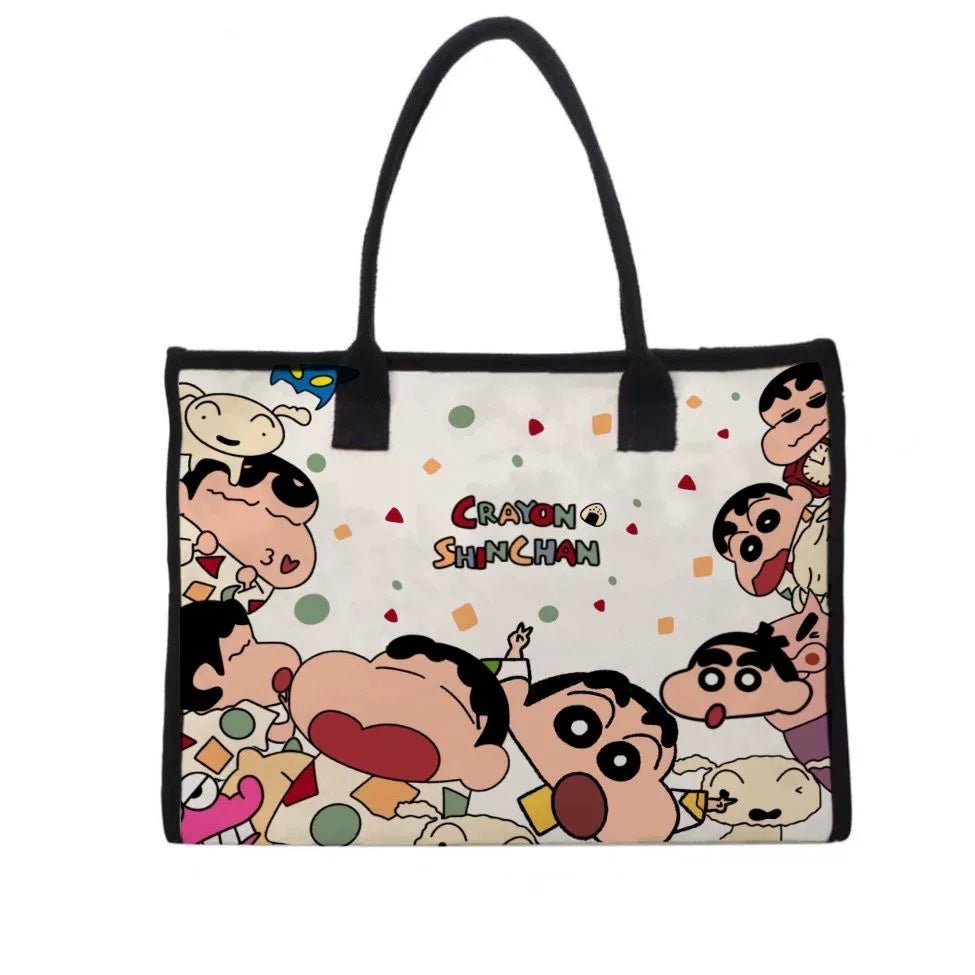 Canvas Bag Female Ins Mori All - Match Shoulder Bag Large Capacity Book Holding Student Class Commuter Bag Cloth Tote - Walmarkettt.com