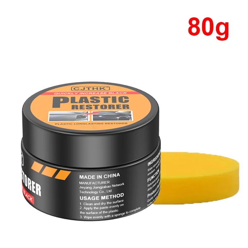 Car Plastic Restorer Back To Black Gloss Auto Interior Leather & Panel Renewal Wax Coating Agent Auto Polish And Repair Coating - Walmarkettt.com