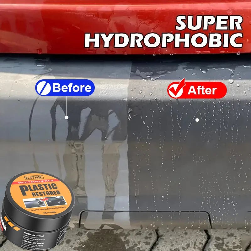 Car Plastic Restorer Back To Black Gloss Auto Interior Leather & Panel Renewal Wax Coating Agent Auto Polish And Repair Coating - Walmarkettt.com