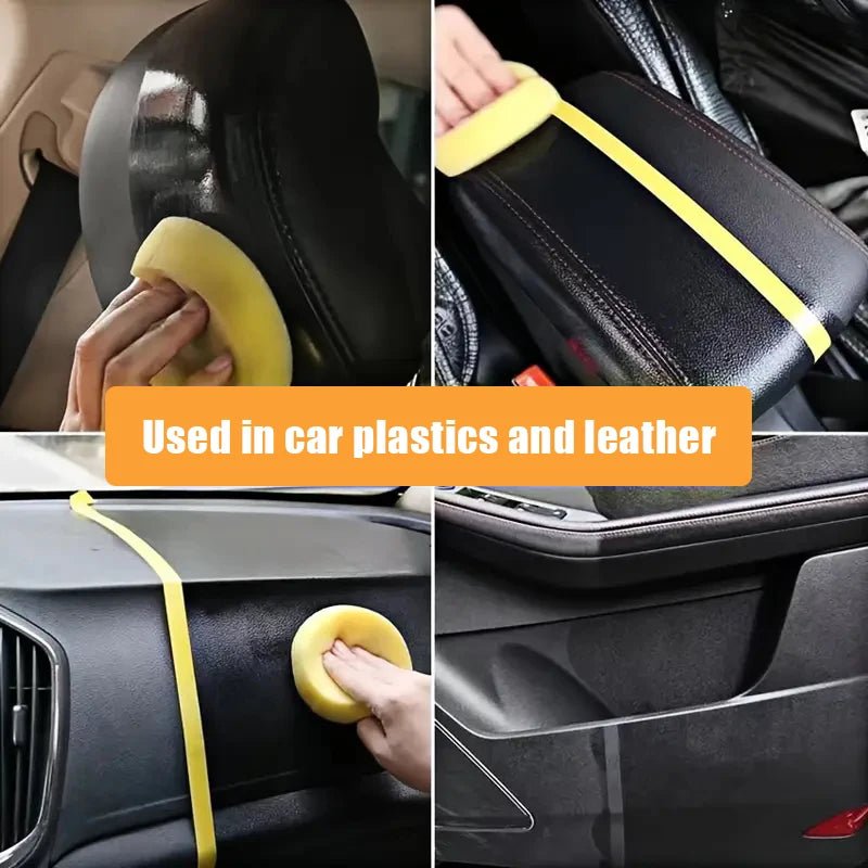 Car Plastic Restorer Back To Black Gloss Auto Interior Leather & Panel Renewal Wax Coating Agent Auto Polish And Repair Coating - Walmarkettt.com