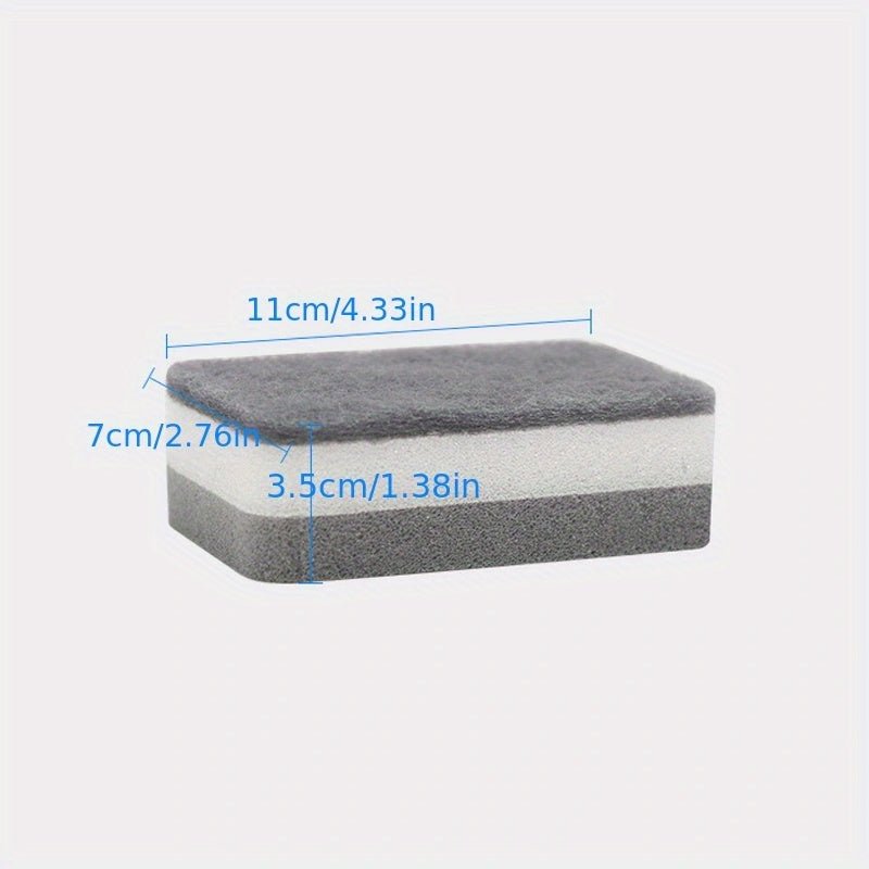 Double - sided Cleaning Spongs Household Scouring Pad Kit - Walmarkettt.com