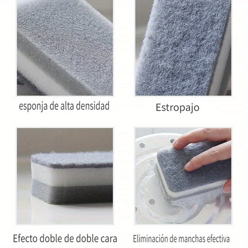 Double - sided Cleaning Spongs Household Scouring Pad Kit - Walmarkettt.com