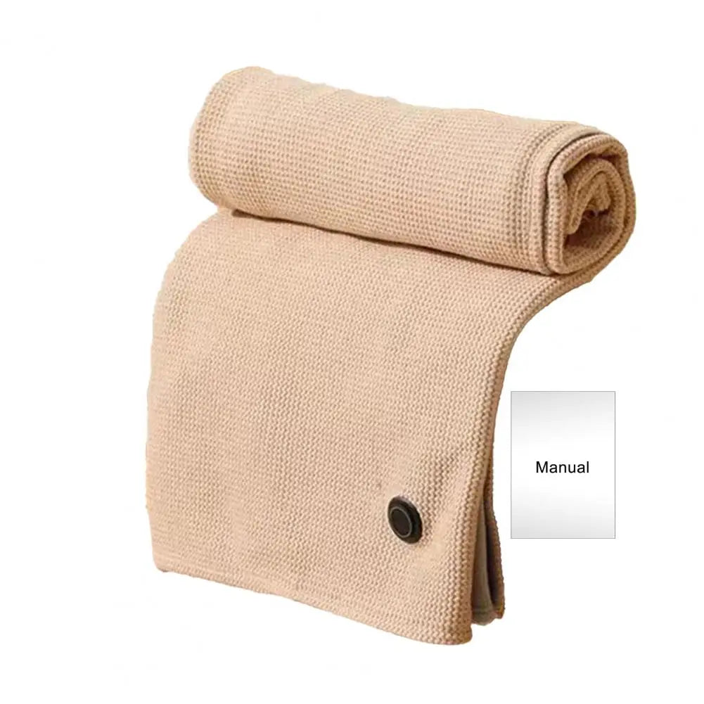 Electric Blanket with Usb Heating Usb Powered Heating Shawl Wraps for Women Cordless Electric Blanket Soft Zippered for Winter - Walmarkettt.com