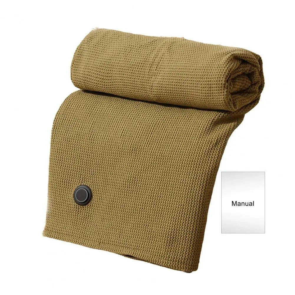 Electric Blanket with Usb Heating Usb Powered Heating Shawl Wraps for Women Cordless Electric Blanket Soft Zippered for Winter - Walmarkettt.com