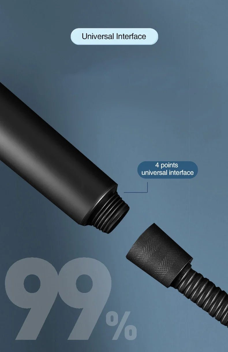 High Pressurized Filter Shower Head 3 - mode Adjustable Spray with Massage Brush Rain Faucet Bathroom Accessories - Walmarkettt.com