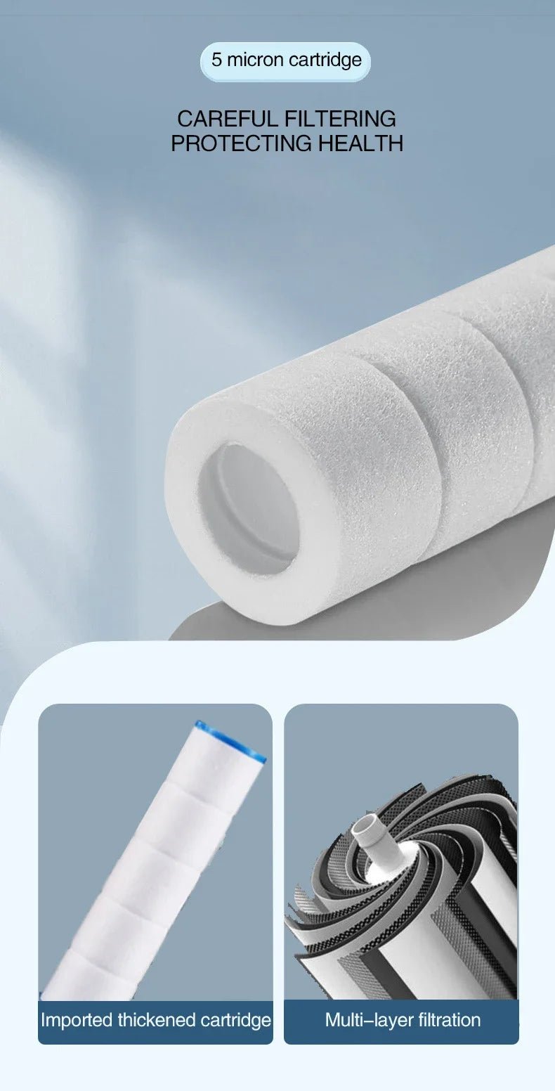 High Pressurized Filter Shower Head 3 - mode Adjustable Spray with Massage Brush Rain Faucet Bathroom Accessories - Walmarkettt.com