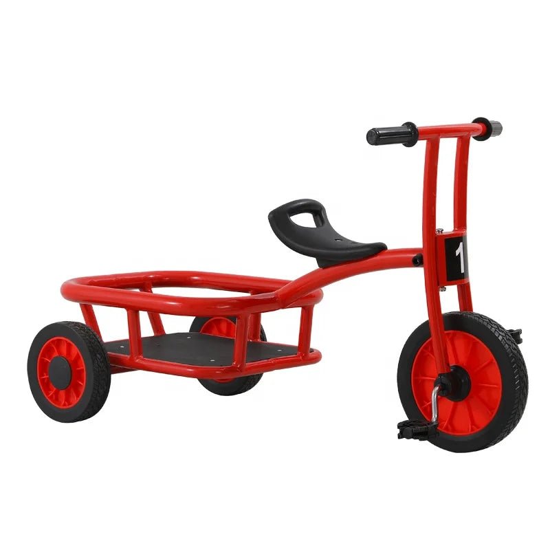Kindergarten tandem Bicycle High Quality Children's Minivan Outdoor 2 - 6 Years Old Children's Tricycle - Walmarkettt.com