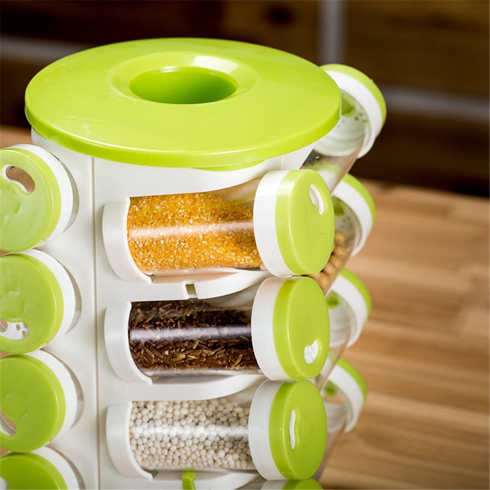 Kitchen Multifunction Rotating Seasoning Bottle Holder - Walmarkettt.com