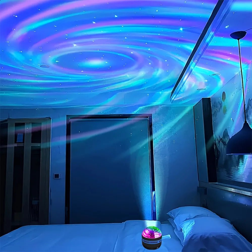 LED NightLights Galaxy Projector Remote Control 5V USB Rechargeable Starry Sky Lamp DMX Sound Active 7 Modes for Kids Room Decor - Walmarkettt.com