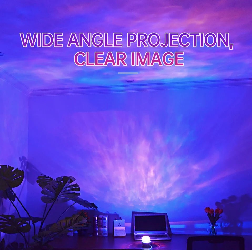 LED NightLights Galaxy Projector Remote Control 5V USB Rechargeable Starry Sky Lamp DMX Sound Active 7 Modes for Kids Room Decor - Walmarkettt.com