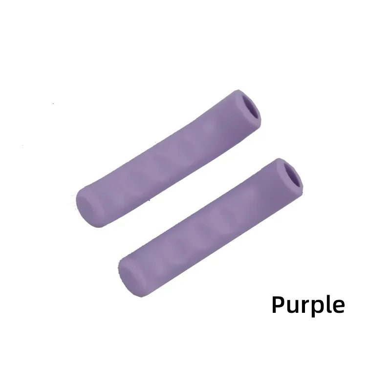 MEROCA 1Pair Bike Brake Lever Protective Silicone Bicycle Lever Grips Bicycle Brake Handle Cover Bicycle Accessories - Walmarkettt.com