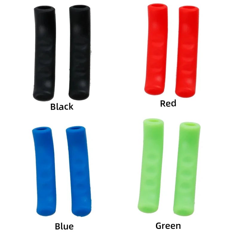 MEROCA 1Pair Bike Brake Lever Protective Silicone Bicycle Lever Grips Bicycle Brake Handle Cover Bicycle Accessories - Walmarkettt.com