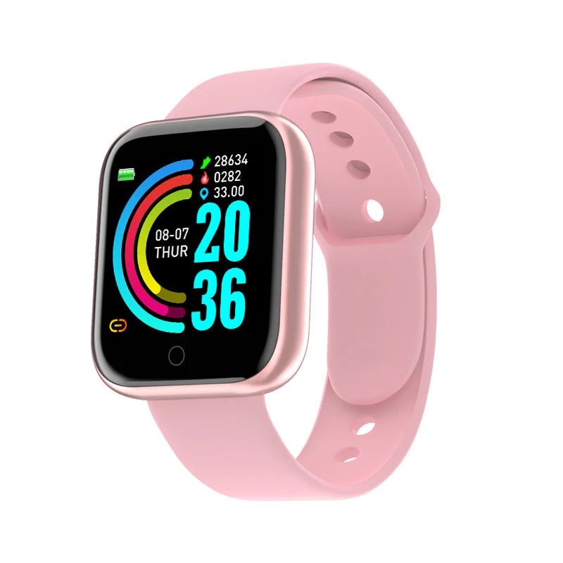 Multifunctional Smart Watch Men Women Bluetooth Connected Phone Music Fitness Sports Bracelet Sleep Monitor Y68 Smartwatch D20 - Walmarkettt.com