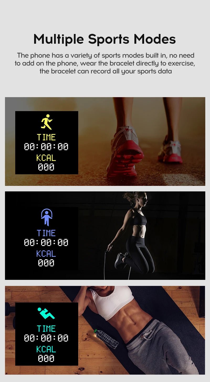Multifunctional Smart Watch Men Women Bluetooth Connected Phone Music Fitness Sports Bracelet Sleep Monitor Y68 Smartwatch D20 - Walmarkettt.com