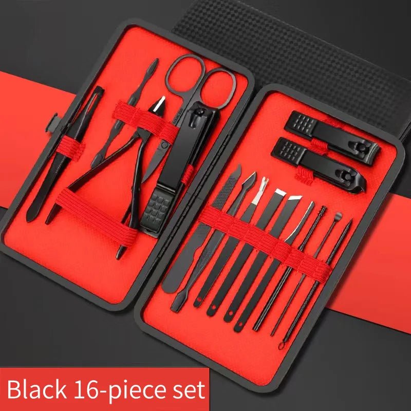 Nail Clipper Set Set Convenient Beauty Tools Nail Clipper Manicure Nail Trimmer Pedicure Knife Ear Peeling Knife Nail Manicure T - Walmarkettt.com
