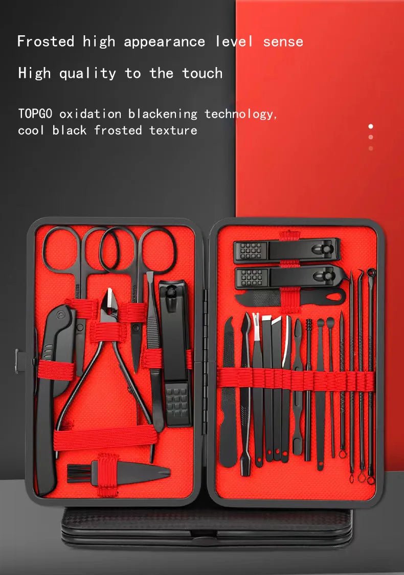 Nail Clipper Set Set Convenient Beauty Tools Nail Clipper Manicure Nail Trimmer Pedicure Knife Ear Peeling Knife Nail Manicure T - Walmarkettt.com