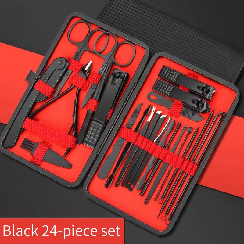Nail Clipper Set Set Convenient Beauty Tools Nail Clipper Manicure Nail Trimmer Pedicure Knife Ear Peeling Knife Nail Manicure T - Walmarkettt.com