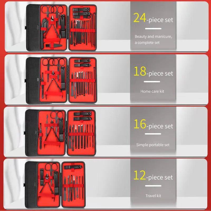 Nail Clipper Set Set Convenient Beauty Tools Nail Clipper Manicure Nail Trimmer Pedicure Knife Ear Peeling Knife Nail Manicure T - Walmarkettt.com