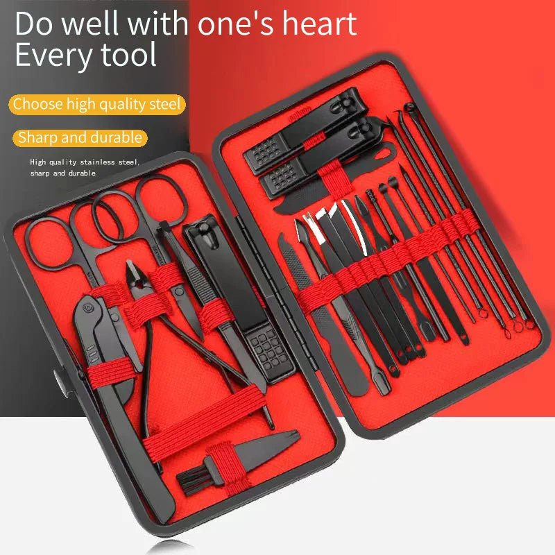 Nail Clipper Set Set Convenient Beauty Tools Nail Clipper Manicure Nail Trimmer Pedicure Knife Ear Peeling Knife Nail Manicure T - Walmarkettt.com