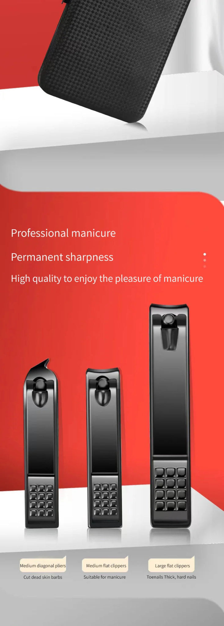 Nail Clipper Set Set Convenient Beauty Tools Nail Clipper Manicure Nail Trimmer Pedicure Knife Ear Peeling Knife Nail Manicure T - Walmarkettt.com