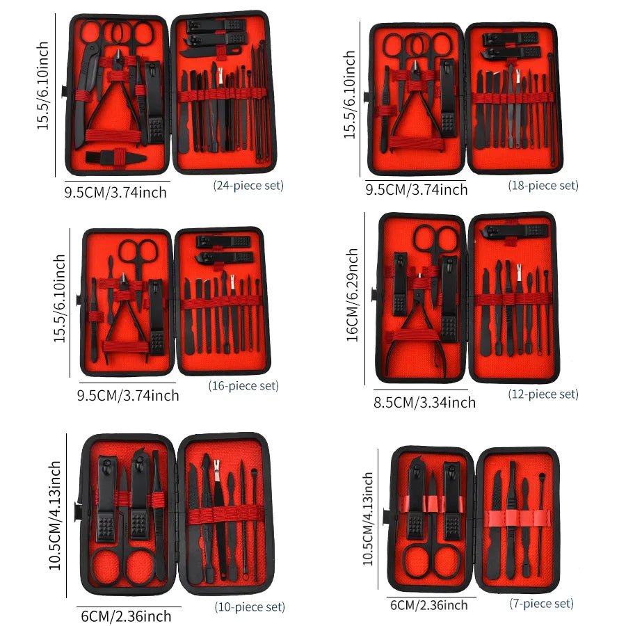 Nail Clipper Set Set Convenient Beauty Tools Nail Clipper Manicure Nail Trimmer Pedicure Knife Ear Peeling Knife Nail Manicure T - Walmarkettt.com