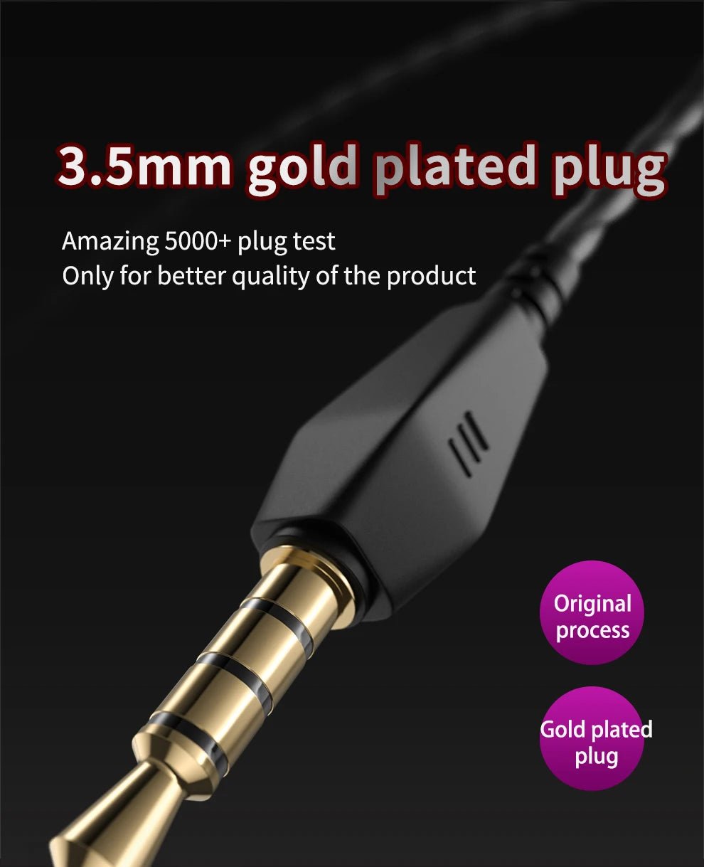 Original QKZ AK6 In Ear Earphone 6 Dynamic Driver Unit Headphone With Mic Stereo Sports HIFI Subwoofer Headset Monitor Earbuds - Walmarkettt.com
