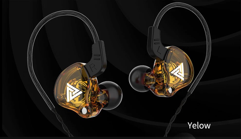 Original QKZ AK6 In Ear Earphone 6 Dynamic Driver Unit Headphone With Mic Stereo Sports HIFI Subwoofer Headset Monitor Earbuds - Walmarkettt.com